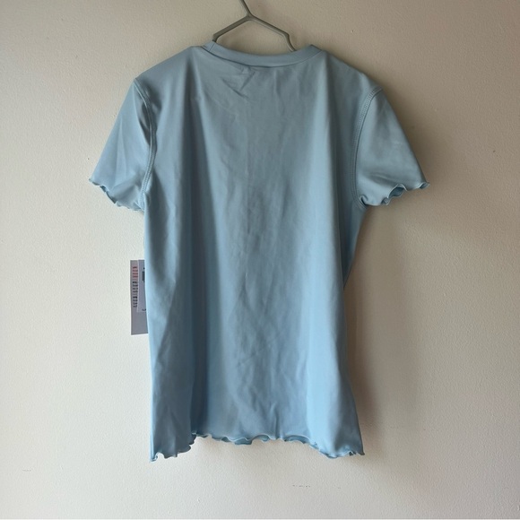 Old Navy Girls Blue Rash Guard Swim Shirt L (10–12) | UPF 40 Sun Protection - Picture 8 of 8
